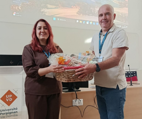 Afraa Razouk wins First Prize in the Poster Session at the Transfronterera Meeting 2026