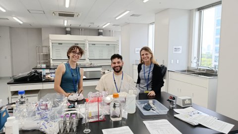 Interfibio research reaches Japan: Ulises Díaz demonstrates a rapid tetrodotoxin detection assay at the Osaka Institute of Public Health